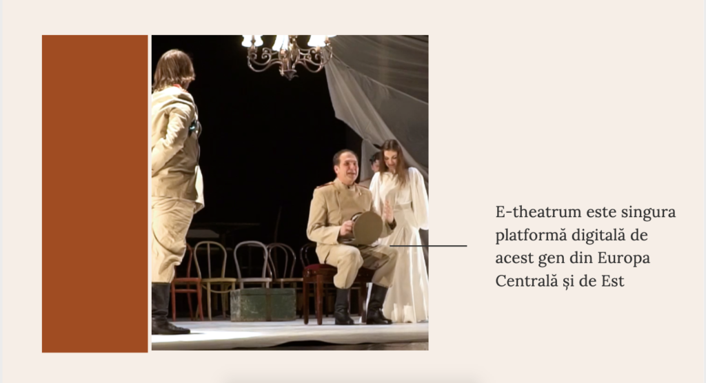 teatru online, e-theatrum prezentare