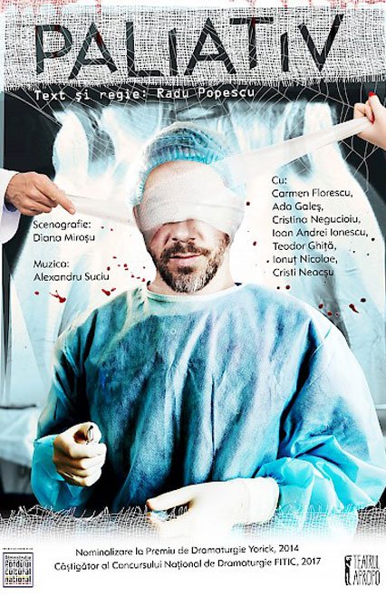 Paliativ afis spectacol de teatru