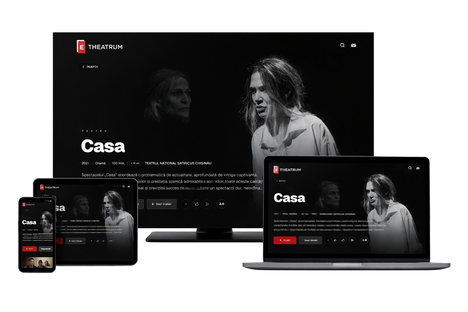 Etheatrum pe Ecrane Smart